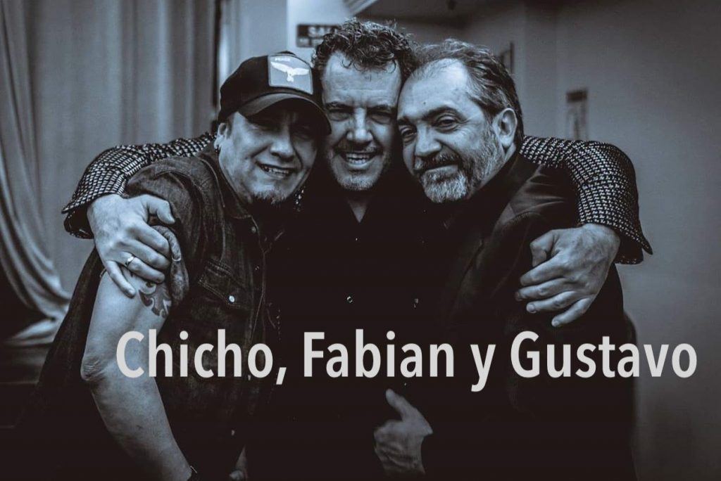 Chicho, Fabian y Gustavo
